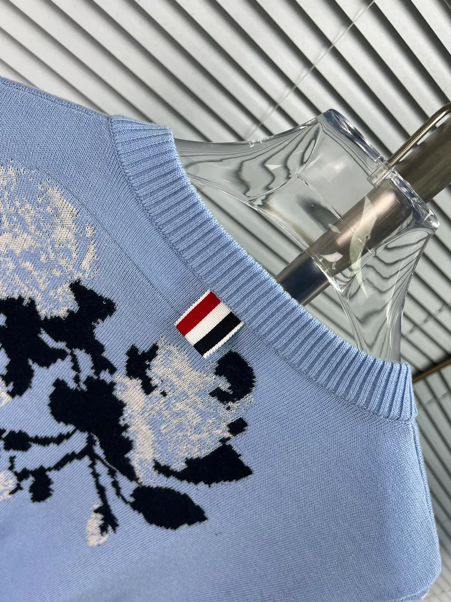 THOM BROWNE🇳🇱New Arrival ， ；Classic ， ； ， ； ， Quality ； ， - ** ：** - ** ：** - ** : **Light Blue White - **Sizes: **0.1.2.（S.M.L）